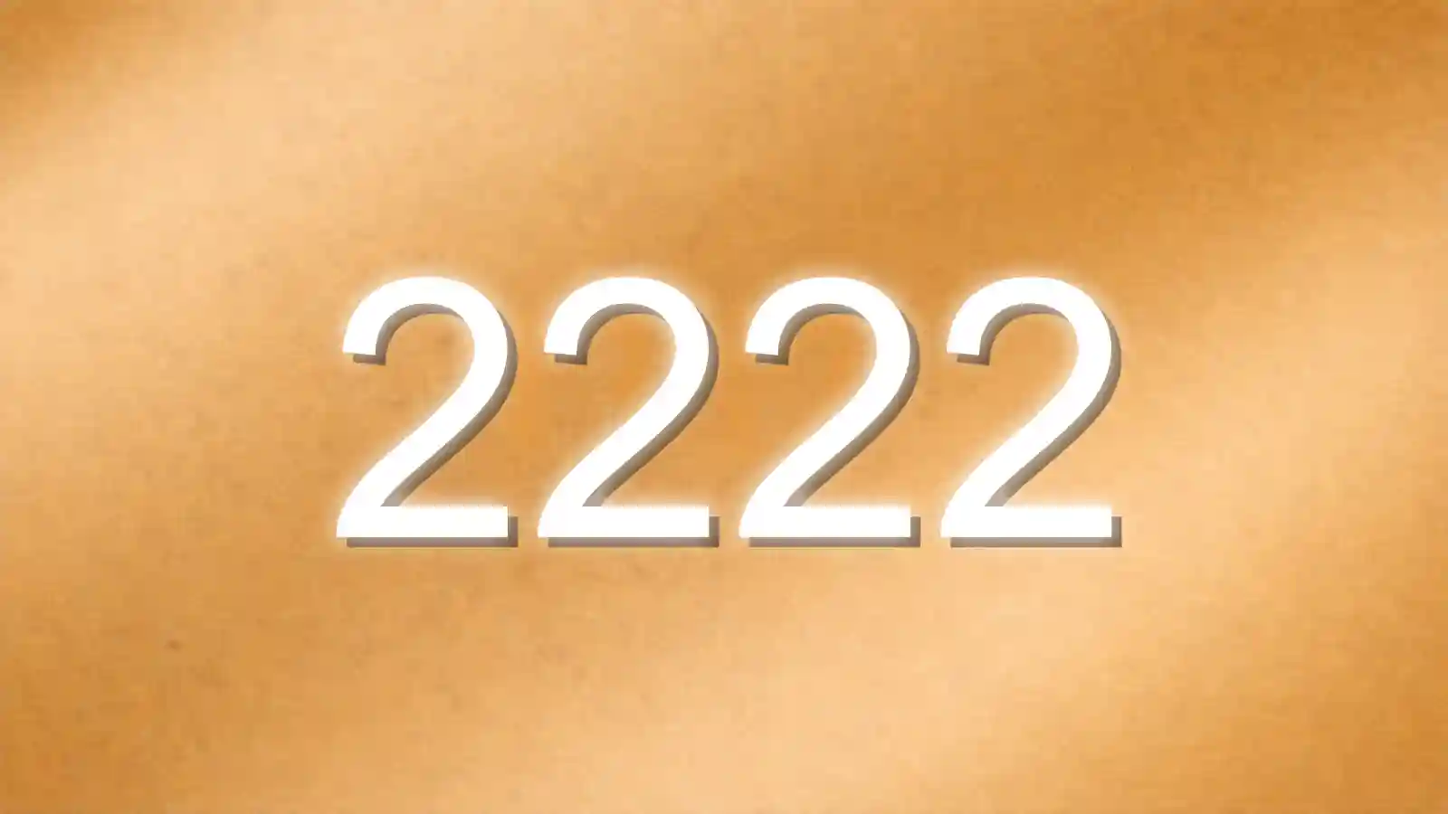金色のエンジェルナンバー2222の待ち受け画像