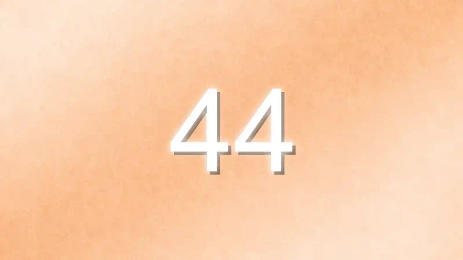 金色のエンジェルナンバー44の待ち受け画像