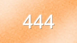 金色のエンジェルナンバー444の待ち受け画像