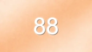 金色のエンジェルナンバー88の待ち受け画像