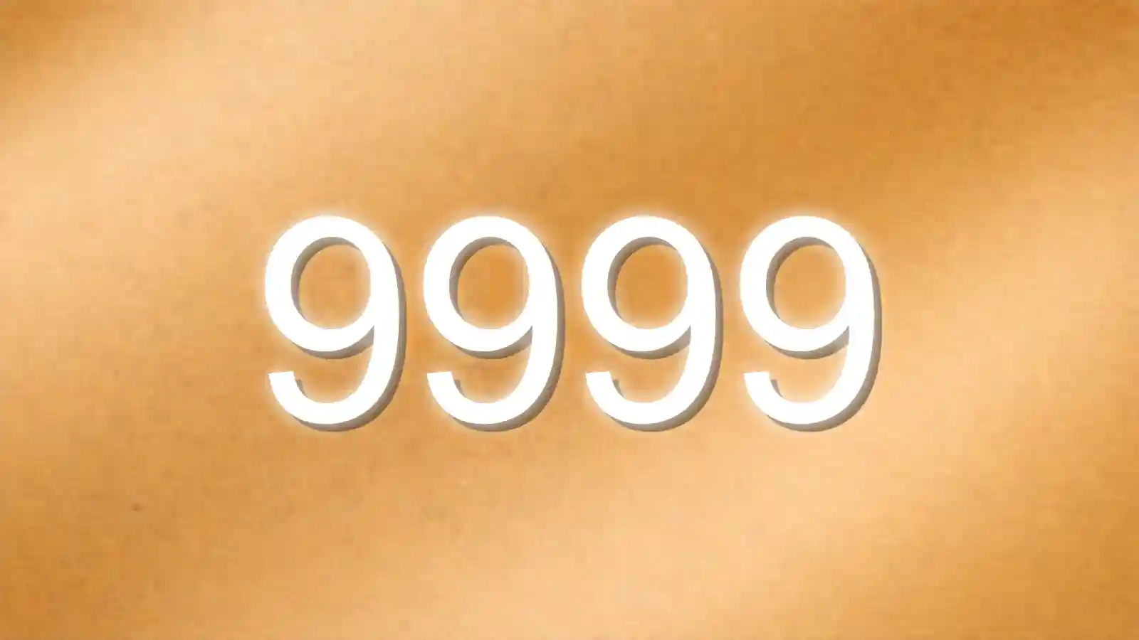 金色のエンジェルナンバー9999の待ち受け画像