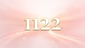 桃色のエンジェルナンバー1122の待ち受け画像